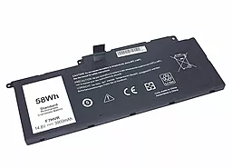 Акумулятор для ноутбука Dell F7HVR-4S1P / 14.8V 3900mAh / Black