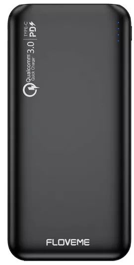Повербанк Floveme QC 3.0 10000 mAh Black - фото 1