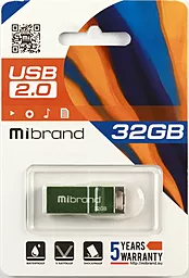 Флешка Mibrand Сhameleon 32GB USB 2.0 (MI2.0/CH32U6LG) Light green - мініатюра 2