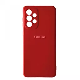 Чехол Epik Silicone Case Full для Samsung Galaxy A33 5G (A336) Red