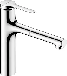 Смеситель для кухонной мойки Hansgrohe Zesis M33 KM160 74801000 хром - фото Смеситель для кухонной мойки Hansgrohe Zesis M33 KM160 74801000 хром