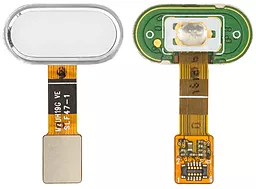 Шлейф Meizu M5S со сканером отпечатка пальца Silver