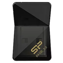 Флешка Silicon Power Jewel J08 64GB USB 3.0 (SP064GBUF3J08V1K) Black