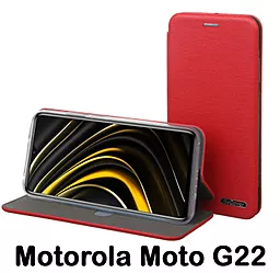 Чохол BeCover Exclusive для Motorola Moto G22 Burgundy Red (707909)