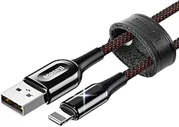 Кабель USB Baseus X-type Light 0.5M Lightning Cable Black (CALXD-A01)