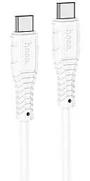 Кабель Hoco X67 Nano Silicone USB Type-C - Type-C 60w 3a 1м PD cable White - фото Кабель Hoco X67 Nano Silicone USB Type-C - Type-C 60w 3a 1м PD cable White