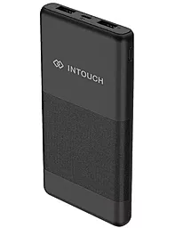 Повербанк InTouch 0023 Max 10000 mAh Black - фото Повербанк InTouch 0023 Max 10000 mAh Black