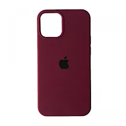 Чохол Silicone Case Full для Apple iPhone 15 Plus Marsala