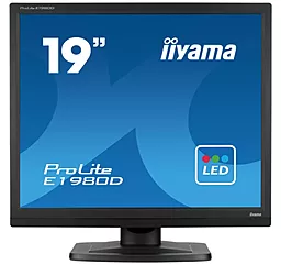 Монитор iiyama E1980D-B1 - фото Монитор iiyama E1980D-B1