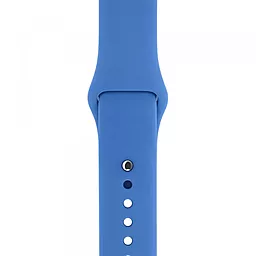 Сменный ремешок для умных часов Apple Watch Silicone M 38mm/40mm/41mm Blue