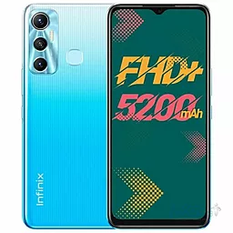 Смартфон Infinix Hot 11 4/128GB Dual Sim Blue - фото Смартфон Infinix Hot 11 4/128GB Dual Sim Blue