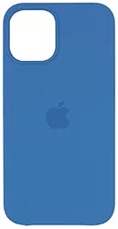 Чехол Silicone Case Full for Apple iPhone 11 Denim Blue