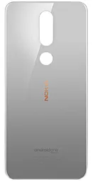 Задняя крышка корпуса Nokia 7.1 Gloss Steel - фото Задняя крышка корпуса Nokia 7.1 Gloss Steel