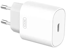 Сетевое зарядное устройство XO L91 25w USB-C fast charger white