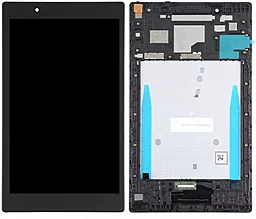 Дисплей для планшета Lenovo Tab 4 8 TB-8504N, TB-8504P, TB-8504F, TB-8504X (зеленая плата) с тачскрином и рамкой, Black - фото Дисплей для планшета Lenovo Tab 4 8 TB-8504N, TB-8504P, TB-8504F, TB-8504X (зеленая плата) с тачскрином и рамкой, Black