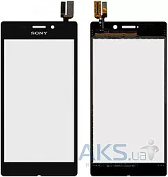 Сенсор (тачскрин) Sony Xperia M2 Aqua D2404 Black - фото Сенсор (тачскрин) Sony Xperia M2 Aqua D2404 Black