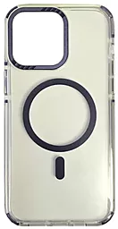 Чехол 1TOUCH TRX with MagSafe для Apple iPhone 15 Clear-Purple - фото Чехол 1TOUCH TRX with MagSafe для Apple iPhone 15 Clear-Purple