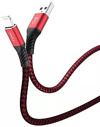 Кабель USB T-PHOX Jagger T-L814 Lightning Cable Red