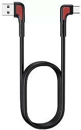 Кабель Remax L-Type USB-A - Type-C 25w 5a 1м cable Black (RC-181a) - мініатюра 2 Кабель Remax L-Type USB-A - Type-C 25w 5a 1м cable Black (RC-181a) - мініатюра 2