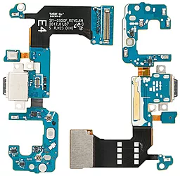Нижняя плата Samsung Galaxy S8 G950F REV 0.6A с разъемом зарядки - фото Нижняя плата Samsung Galaxy S8 G950F REV 0.6A с разъемом зарядки