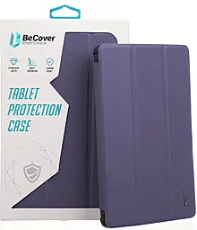 Чехол для планшета BeCover Tri Fold Soft TPU с креплением Apple Pencil для Apple iPad 10.9" 2022/2024, iPad 11" 2025 Purple (708463) - фото Чехол для планшета BeCover Tri Fold Soft TPU с креплением Apple Pencil для Apple iPad 10.9" 2022/2024, iPad 11" 2025 Purple (708463)