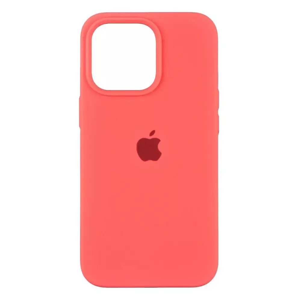 Чехол Silicone Case Full для Apple iPhone 14 Flamingo - фото 1