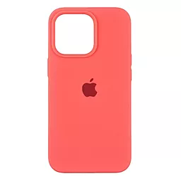 Чехол Silicone Case Full для Apple iPhone 14 Flamingo
