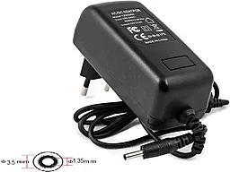 Зарядное устройство PowerPlant 3.5x1.35 mm 12V/2A для планшетов black (HU24A3514) - фото Зарядное устройство PowerPlant 3.5x1.35 mm 12V/2A для планшетов black (HU24A3514)
