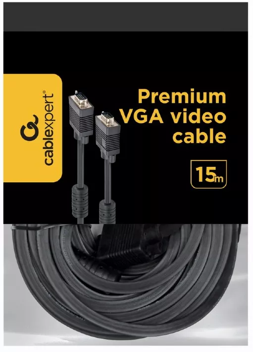 Видеокабель VGA > VGA (CC-PPVGA-15M-B) Cablexpert - фото 4