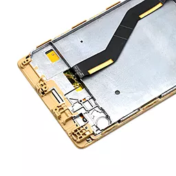 Дисплей Huawei P9 Plus (VIE-L09, VIE-L29, VIE-AL10) з тачскріном і рамкою, оригінал, Gold - мініатюра 2
