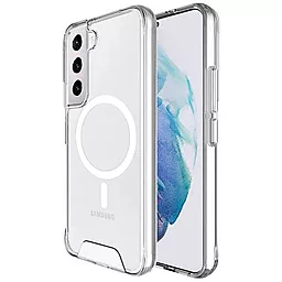 Чохол Epik Space Case with MagSafe для Samsung Galaxy S23 Transparent