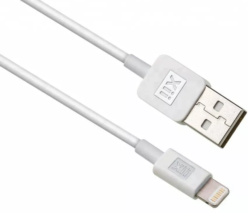 Кабель Remax MFI USB-A - Lightning 12w 2.4a 1м cable White (X001) - фото 2