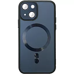 Чохол Epik TPU+Glass Sapphire Midnight with MagSafe для Apple iPhone 14 Black