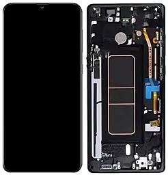 Дисплей Samsung Galaxy A71 A715 с тачскрином и рамкой, оригинал, Black
