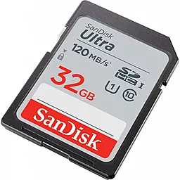 Карта памяти SanDisk SDHC 32GB Ultra Class 10 UHS-I U1 (SDSDUN4-032G-GN6IN) - миниатюра 3