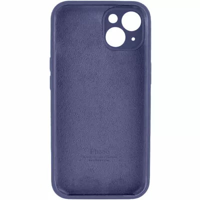 Чехол Silicone Case Full Camera для Apple iPhone 15 Dark Blue - фото 2