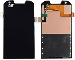 Дисплей Caterpillar CAT S60 с тачскрином, оригинал, Black