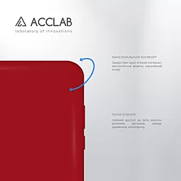 Чохол ACCLAB SoftShell для Xiaomi Redmi 8A Red - мініатюра 3 Чохол ACCLAB SoftShell для Xiaomi Redmi 8A Red - мініатюра 3