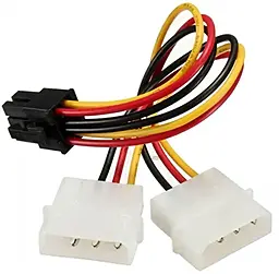 Шлейф (Кабель) Atcom Video Power 6pin To 2molex (16185)