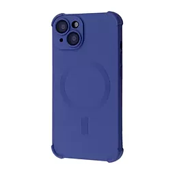 Чехол 1TOUCH Silk Touch Case with MagSafe для Apple iPhone 14 Blue