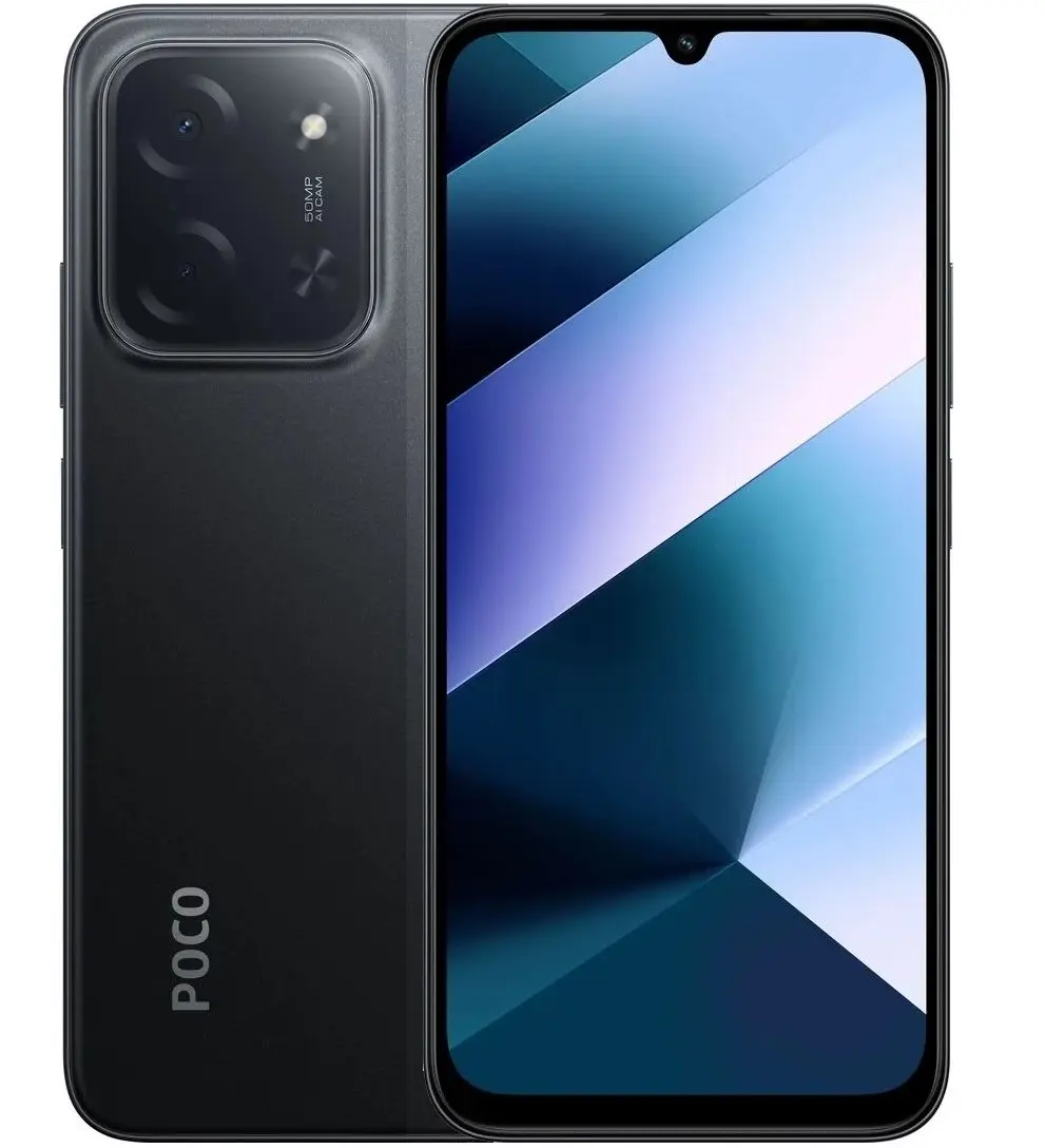Смартфон Xiaomi Poco C85 8/256GB Black - фото 1
