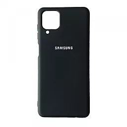 Чехол Epik Silicone Case Full для Samsung Galaxy A12 (A125), M12 (M127) Black