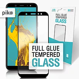 Захисне скло Piko Full Glue Samsung A605 Galaxy A6 Plus Black (1283126487279)