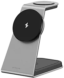 Беспроводная док-станция Proove 3-in-1 15w wireless charger grey (WSOP15020003) - фото Беспроводная док-станция Proove 3-in-1 15w wireless charger grey (WSOP15020003)