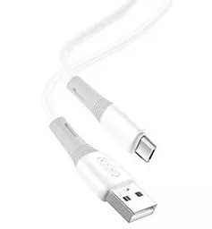 Кабель XO NB225 Silicone Two-Color USB-A - micro USB 12w 2.4a 1м cable White - фото Кабель XO NB225 Silicone Two-Color USB-A - micro USB 12w 2.4a 1м cable White