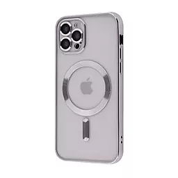 Чехол 1TOUCH Metal Matte Case with MagSafe для Apple iPhone 12 Pro Silver