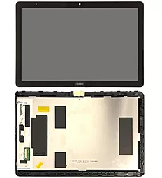 Дисплей для планшету Huawei MediaPad T5 10 (без отвору під кнопку) + Touchscreen with frame Black - фото Дисплей для планшету Huawei MediaPad T5 10 (без отвору під кнопку) + Touchscreen with frame Black