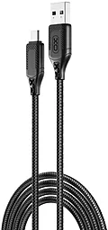 Кабель XO NB235 USB-A - micro USB 12w 2.4a 1м cable Black - фото Кабель XO NB235 USB-A - micro USB 12w 2.4a 1м cable Black