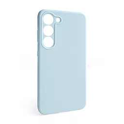 Чехол Silicone Case Full для Samsung Galaxy S23/S911 (2023) Light Blue