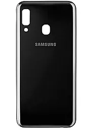 Задняя крышка корпуса Samsung Galaxy A20e 2019 A202F Original Black - фото Задняя крышка корпуса Samsung Galaxy A20e 2019 A202F Original Black